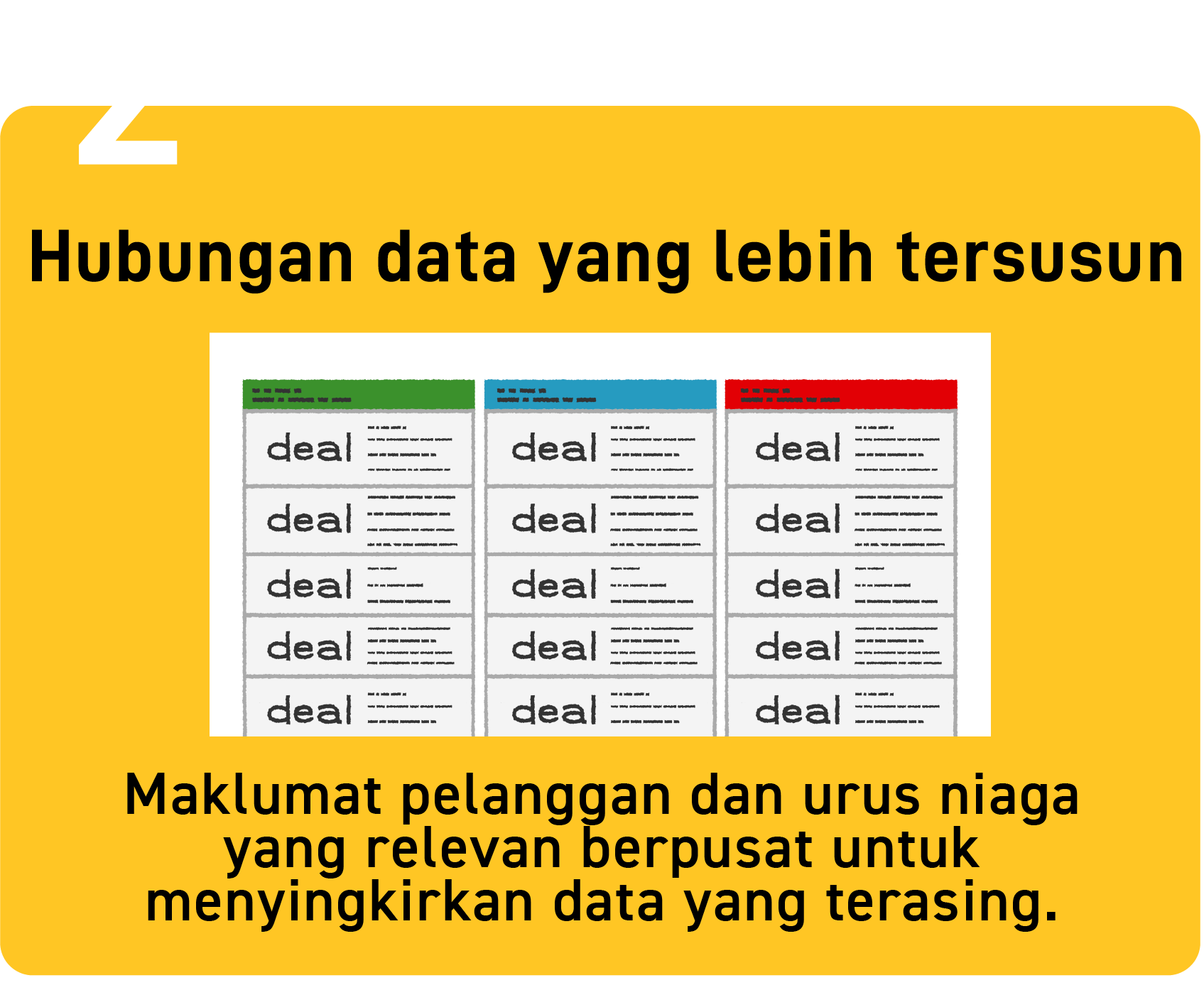Better data connection
