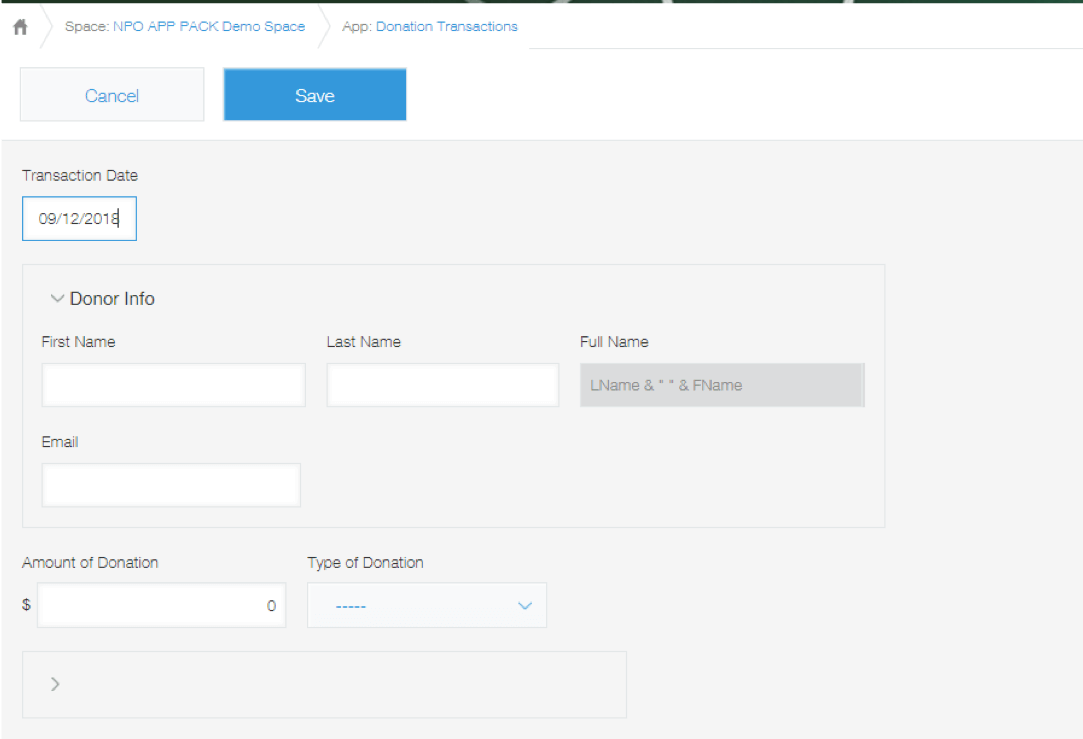 supercharge your npo management kintone npo app pack kintone donation tracking