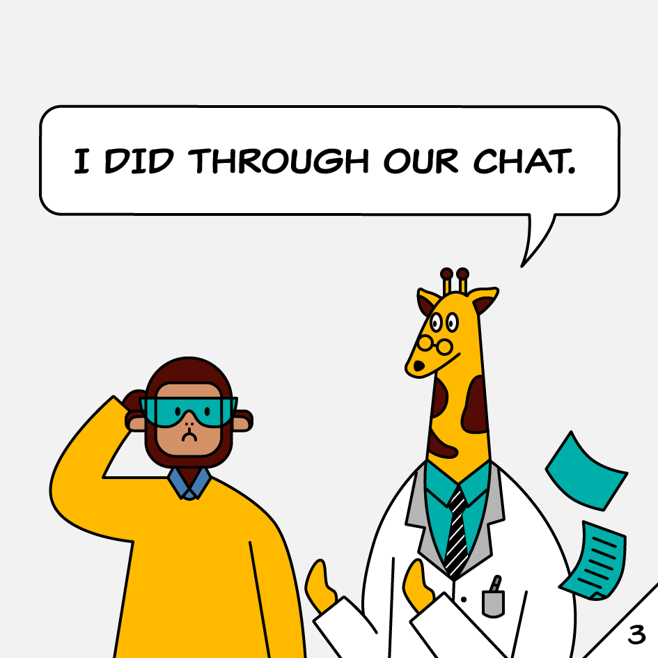 Kintone comic track project status and accountability 3